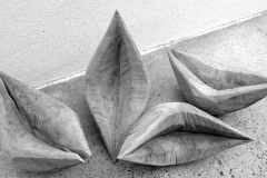 Lothar Rumold: Die sieben Freuden und die sieben Schmerzen Mariens, 1999, Birke, L 50-70 cm (Auswahl)